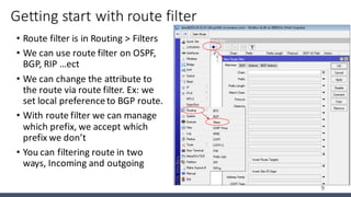 MikroTik Internet Route Filter | PDF