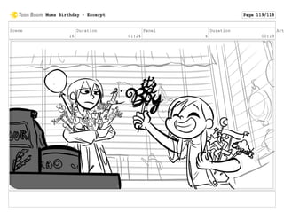 Scene
16
Duration
01:24
Panel
4
Duration
00:19
Act
Mums Birthday - Excerpt Page 119/119
 