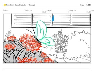 Scene
1
Duration
24:21
Panel
2
Duration
00:18
Act
Mums Birthday - Excerpt Page 2/119
 