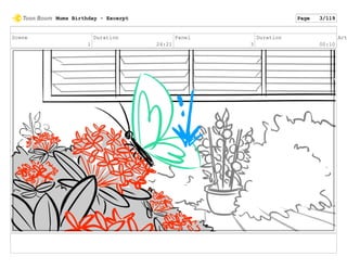 Scene
1
Duration
24:21
Panel
3
Duration
00:10
Act
Mums Birthday - Excerpt Page 3/119
 