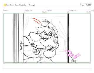 Scene
2
Duration
08:01
Panel
10
Duration
00:06
Act
Mums Birthday - Excerpt Page 42/119
 