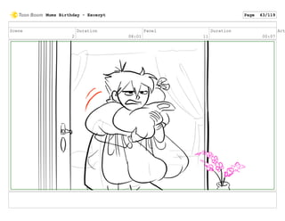 Scene
2
Duration
08:01
Panel
11
Duration
00:07
Act
Mums Birthday - Excerpt Page 43/119
 