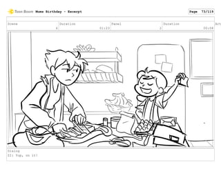 Scene
6
Duration
01:23
Panel
2
Duration
00:08
Act
Dialog
ZI: Yup, on it!
Mums Birthday - Excerpt Page 73/119
 