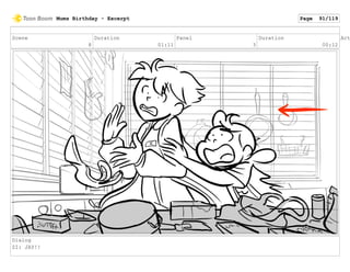 Scene
8
Duration
01:11
Panel
3
Duration
00:12
Act
Dialog
ZI: JAY!!
Mums Birthday - Excerpt Page 91/119
 