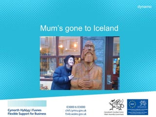 Mum’s gone to Iceland 