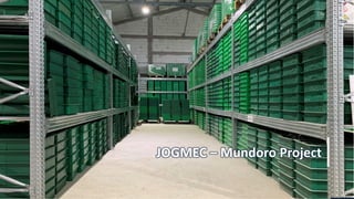 TSXV:MUN
22
JOGMEC – Mundoro Project
 