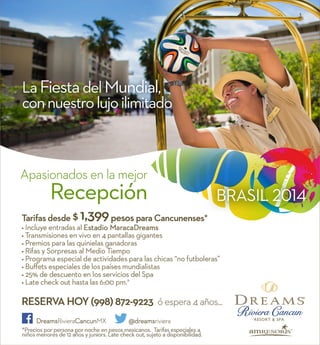 AD CAMPAIGN FOR SOCIAL MEDIA - DREAMS RIVIERA MAYA