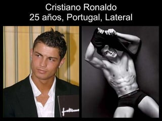 Cristiano Ronaldo 25 años, Portugal, Lateral 