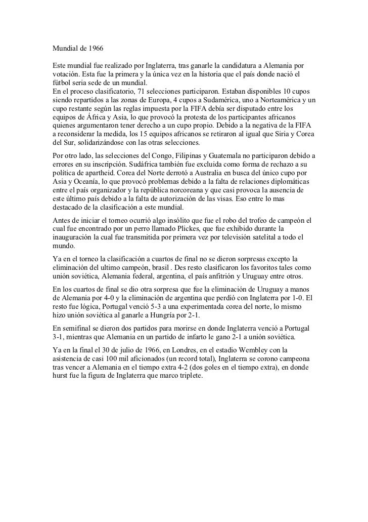 Mundial De 1966