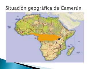 Situación geográfica de Camerún