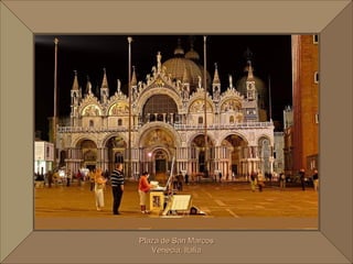 Plaza de San Marcos Venecia, Italia 