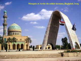 Mosquée et Arche du soldat inconnu, Baghdad, Iraq 