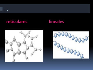 .
reticulares lineales
 