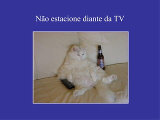 Não estacione diante da TV 