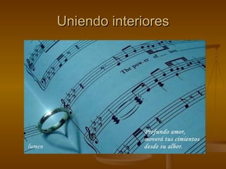 Uniendo interiores 