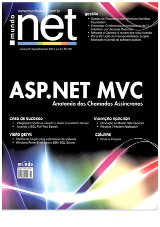 Revista Mundo.Net (Ago/Set-2010): Usando SQL Full-Text Search