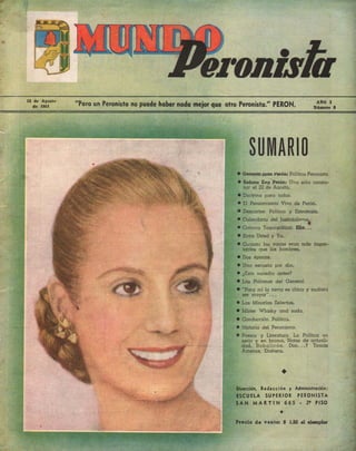Revista Mundo Peronista  - Edición 3