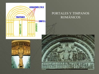 PORTALES Y TIMPANOS ROMÁNICOS 