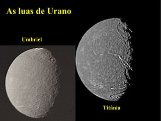 As luas de Urano


   Umbriel




                   Titânia
 