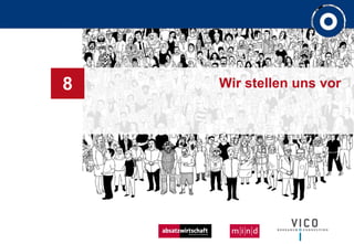 © Copyright mind Business Consultants ,VICO Research & Consulting GmbH 2014
Wir stellen uns vor8
 
