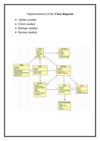 A Software Engineering Project on Cyber cafe management | DOCX