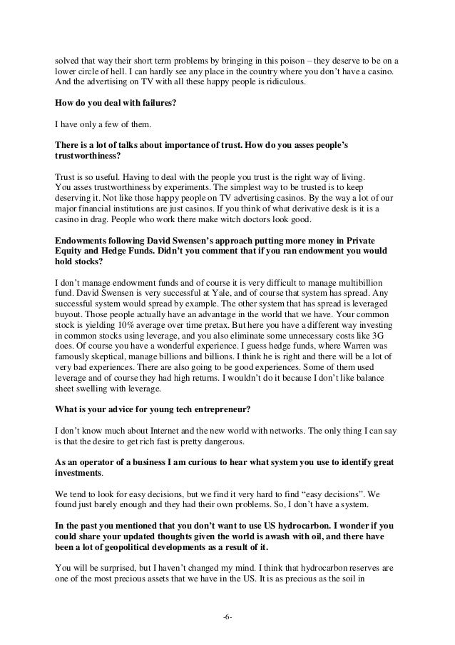 Munger's Wisdom and Notes on LKY in Daily Journal's Shareholder Meeti…