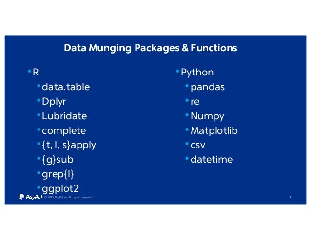 sampling data.table r H2O  Corporate World w/ Big a in  Science Data Data