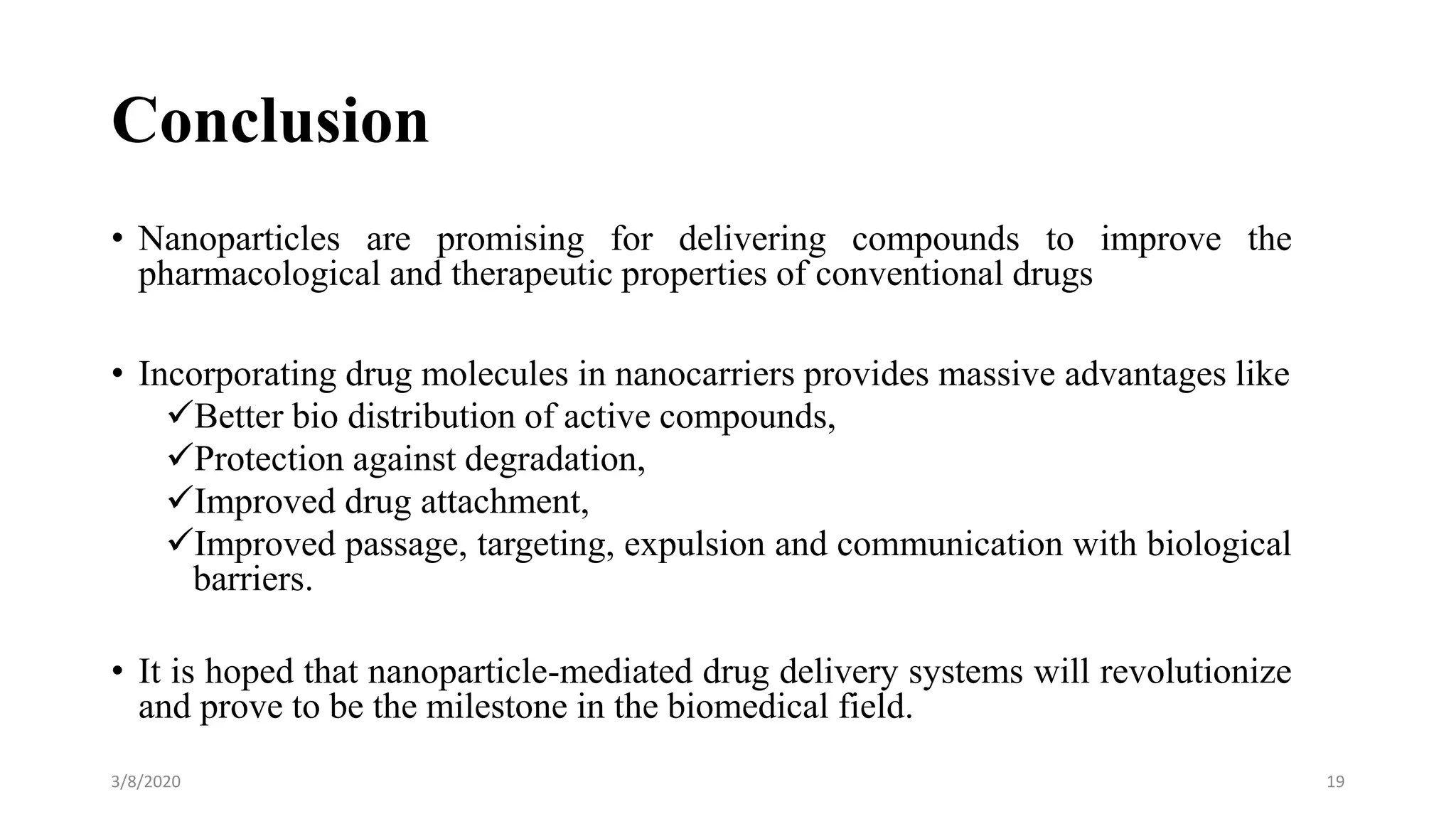 Nanoparticles Mediated Controlled Drug Delivery | PPTX