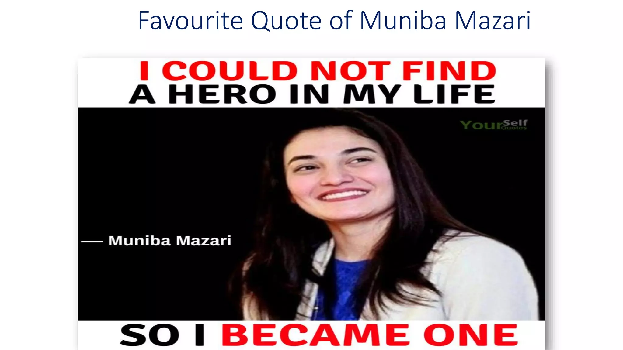 Muniba mazari | PDF