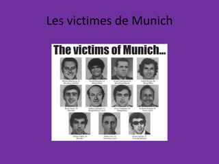 Les victimes de Munich