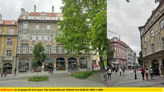Ruffiniturm es un grupo de tres casas. Fue construido por Gabriel von Seidl de 1903 a 1905.
 