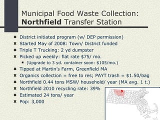 Municipal #1 - Municipal food waste collection - Amy donovan final