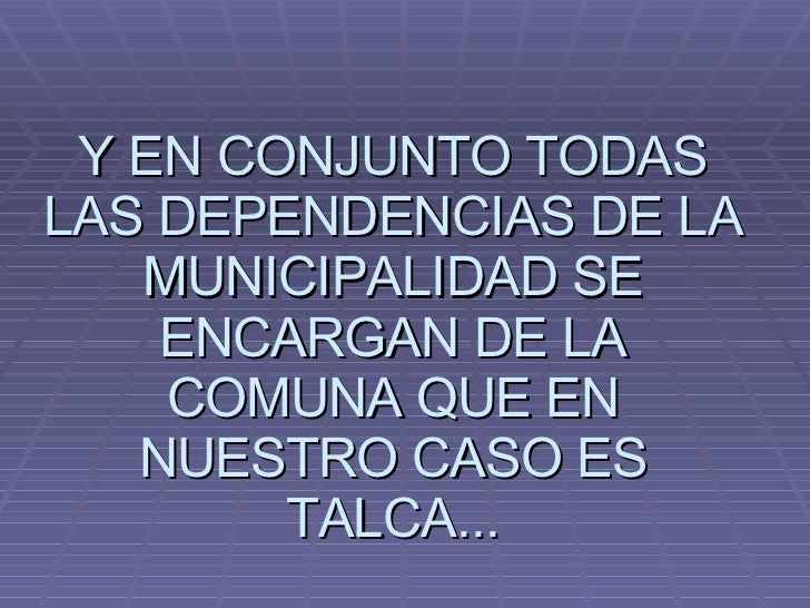 Municipalidad