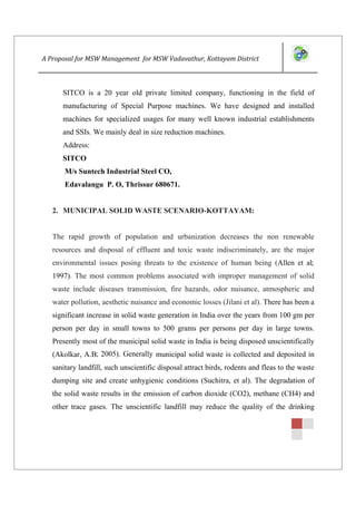 Municipal solid waste management ehc | PDF