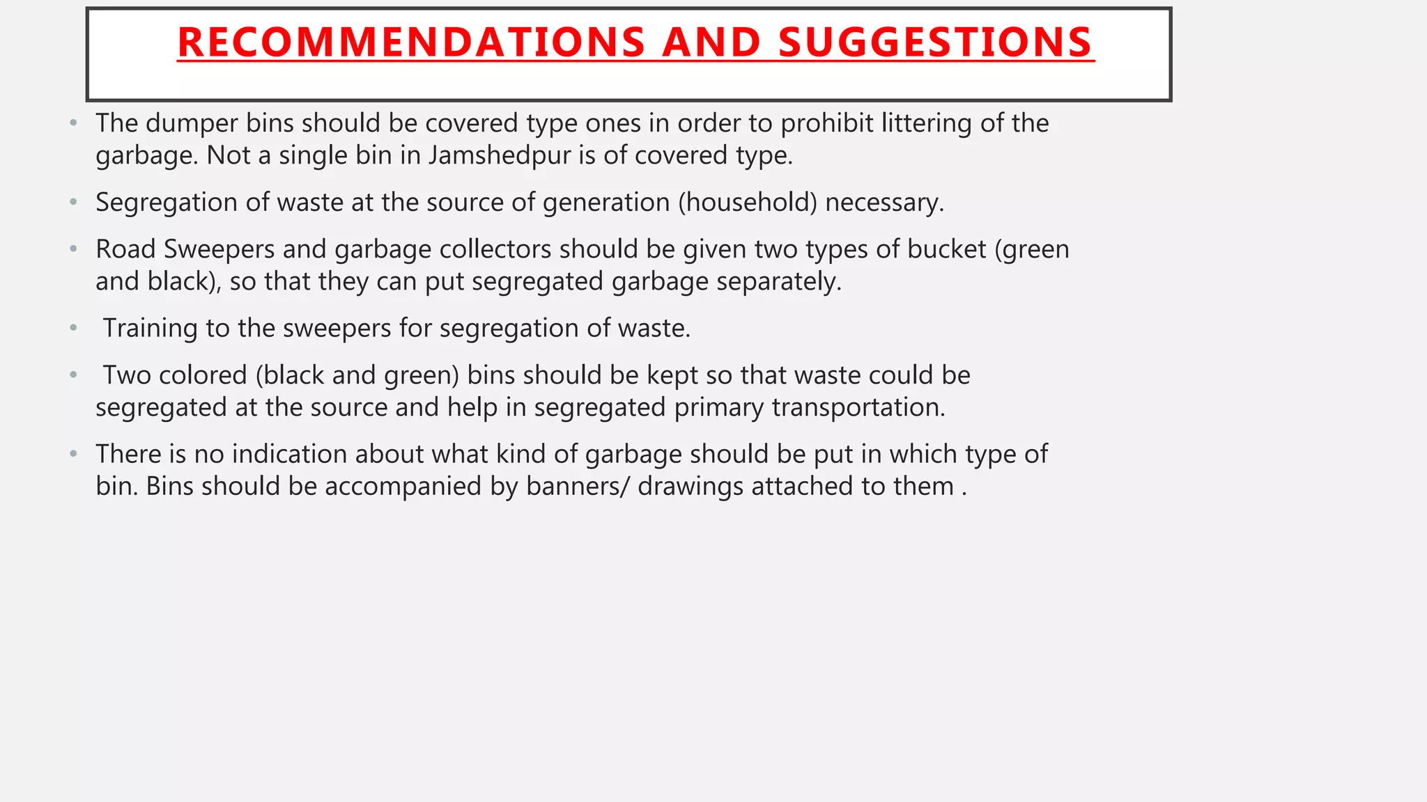 Municipal solid waste management in jamshedpur | PPTX