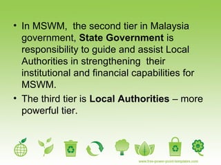 Municipal solid waste management in malaysia | PPT