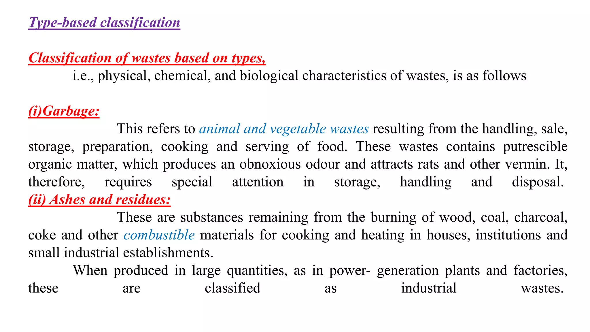 Municipal solid waste management unit 1 notes | PPTX