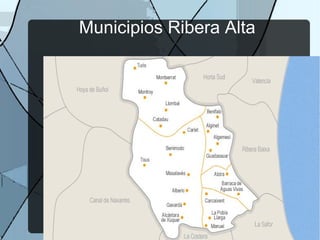 Municipios Ribera Alta
 