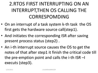 INTERRUPT ROUTINES IN RTOS EN VIRONMENT HANDELING OF INTERRUPT SOURCE ...
