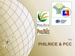 The

PHILRICE & PCC
 