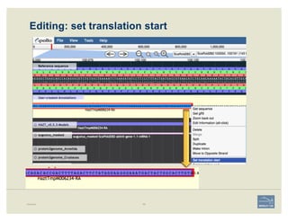 Editing: set translation start
Example 89
 