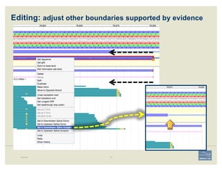 Editing: adjust other boundaries supported by evidence
Example 93
 