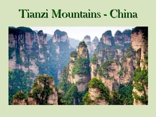 Tianzi Mountains - ChinaTianzi Mountains - China
 
