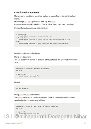 Python notes in 30days.pdf contains topic | PDF