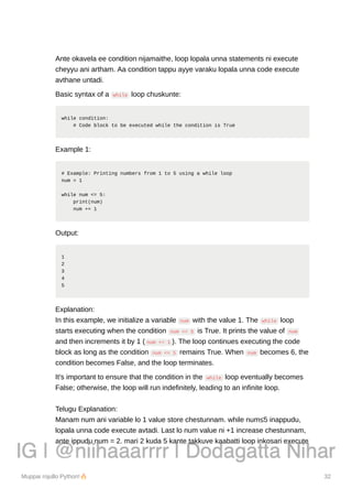 Python notes in 30days.pdf contains topic | PDF