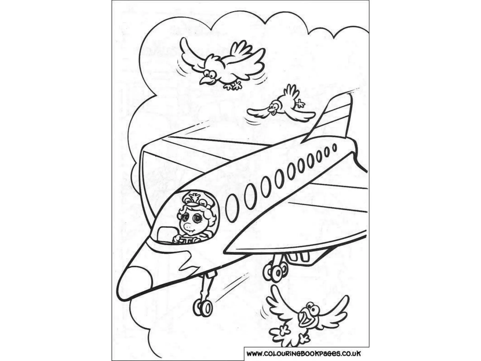 Muppet babies Colouring Pages and Kids Colouring Activities | PPSX