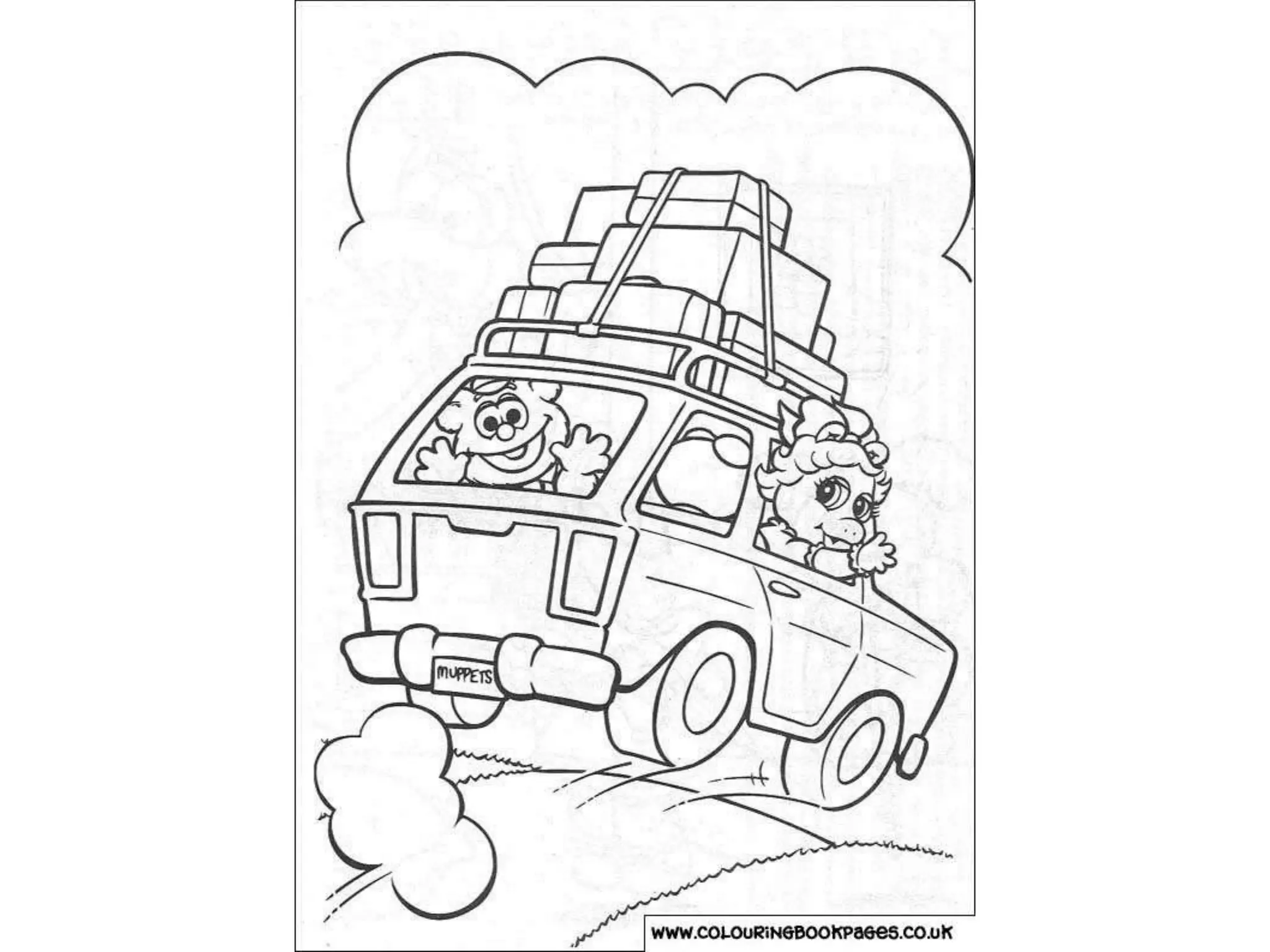 Muppet babies Colouring Pages and Kids Colouring Activities | PPSX