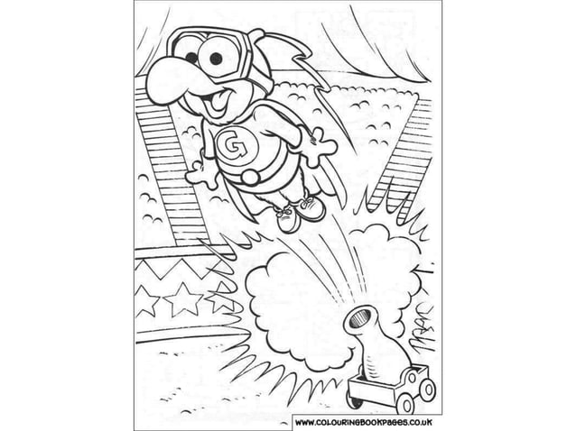 Muppet babies Colouring Pages and Kids Colouring Activities | PPSX
