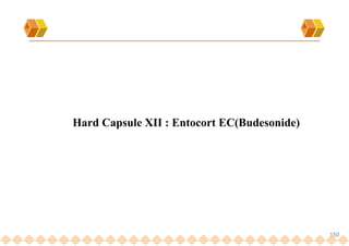 150
Hard Capsule XII : Entocort EC(Budesonide)
 