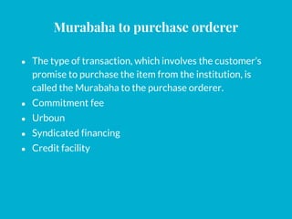 Murabaha ppt | PPTX
